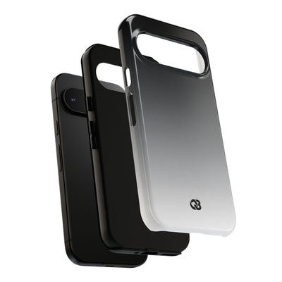 Noir Ombre Fade · Tough Phone Case for Pixel ·  Black