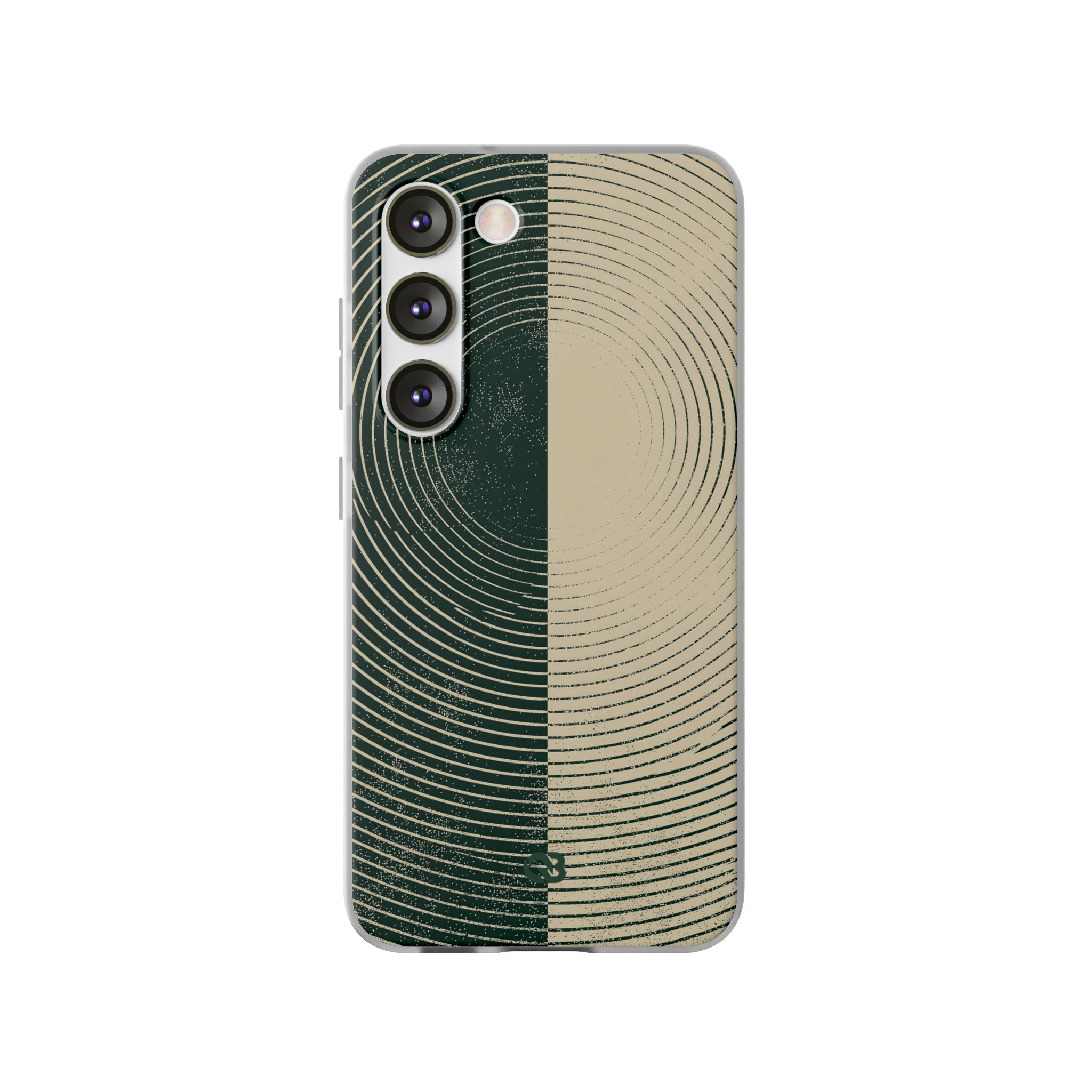 Green Lite Phone Case for Samsung - Evergreen Split Grain