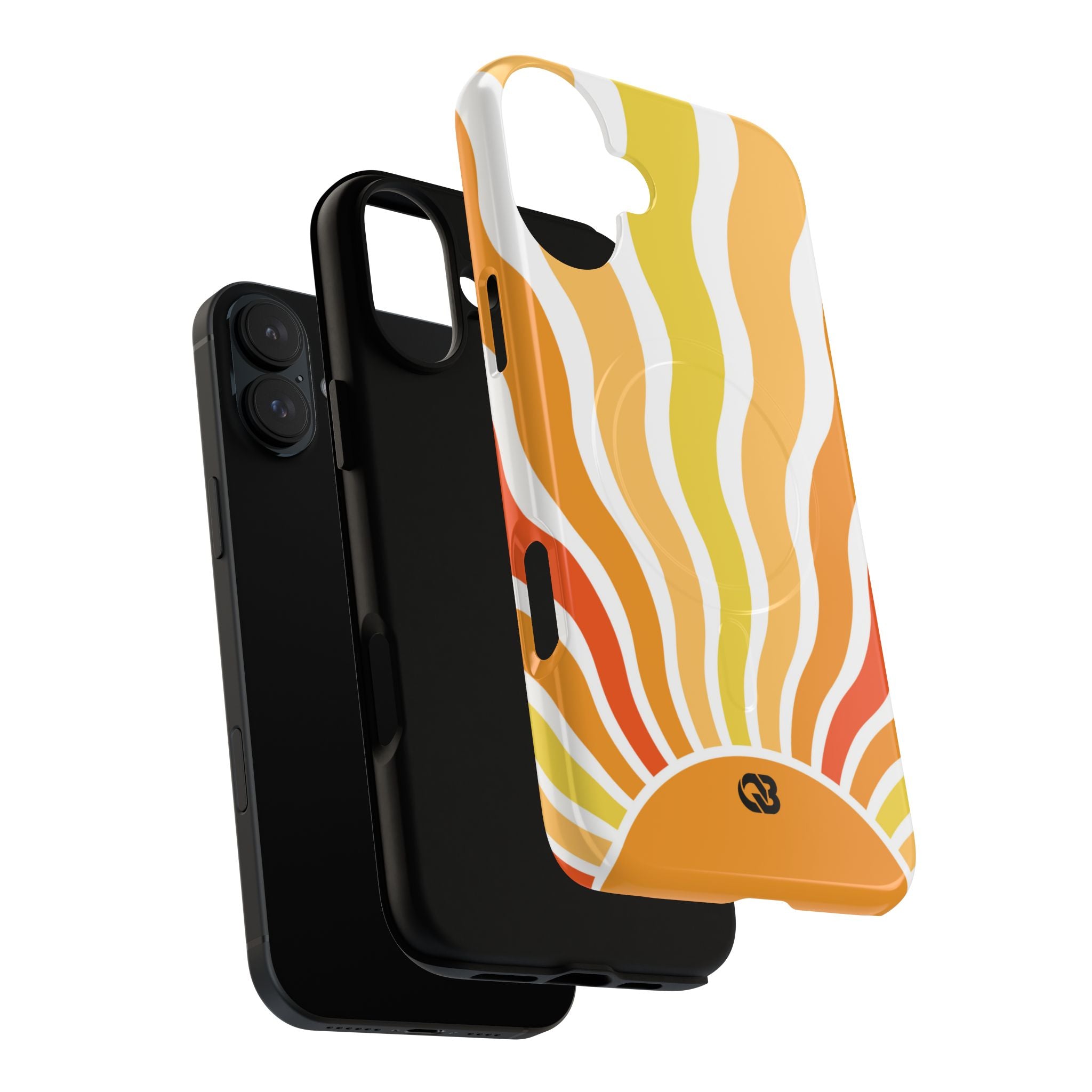 Amber Solar Waves · Tough+ Phone Case for iPhone · Magsafe