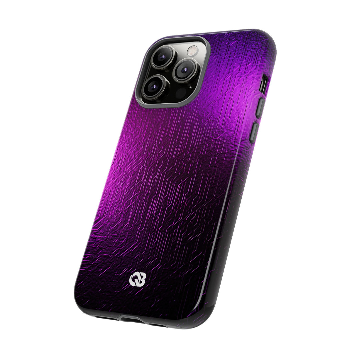 Violet Cyber Circuit · Tough Phone Case for iPhone · Purple