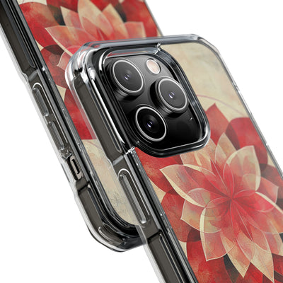Crimson Petal Peak · Impact Phone Case for iPhone · Magsafe