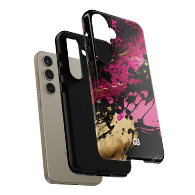 Magenta Liquid Gold · Tough Fundas para teléfono para Samsung