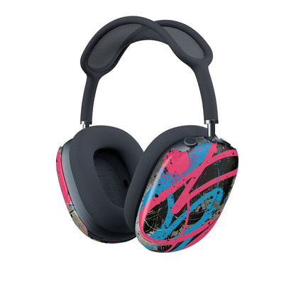 Cyber Splatter Flow · Hard Case for AirPods Max · Pink