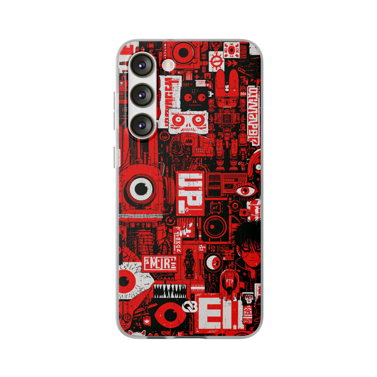 Neo Mecha Collage · Lite Phone Case for Samsung · Red
