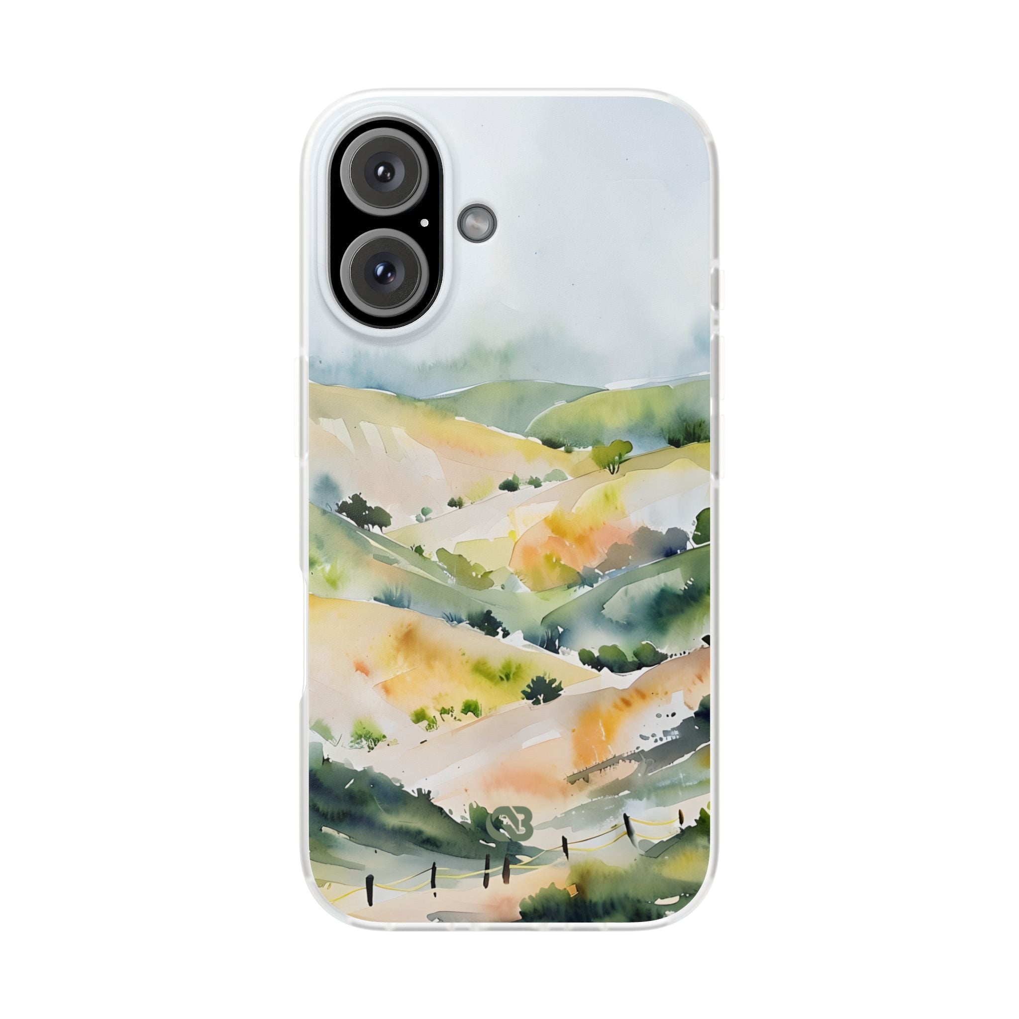 Verdant Mist Valleys · Soft Phone Case for iPhone