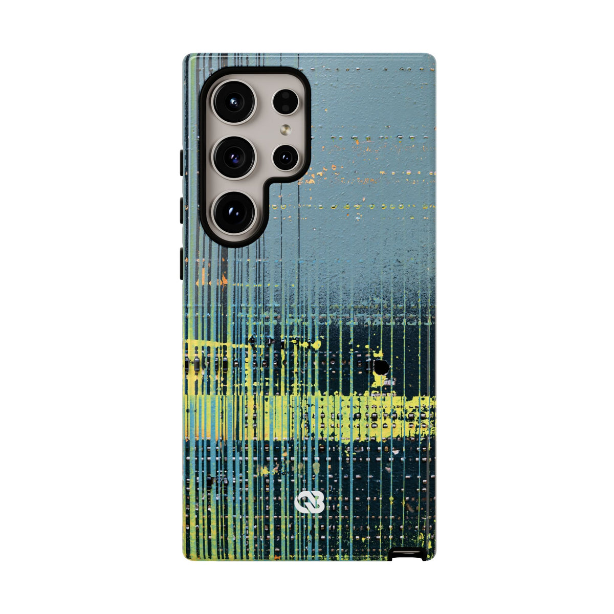 Acid Raster Circuit · Tough Phone Case for Samsung · Teal