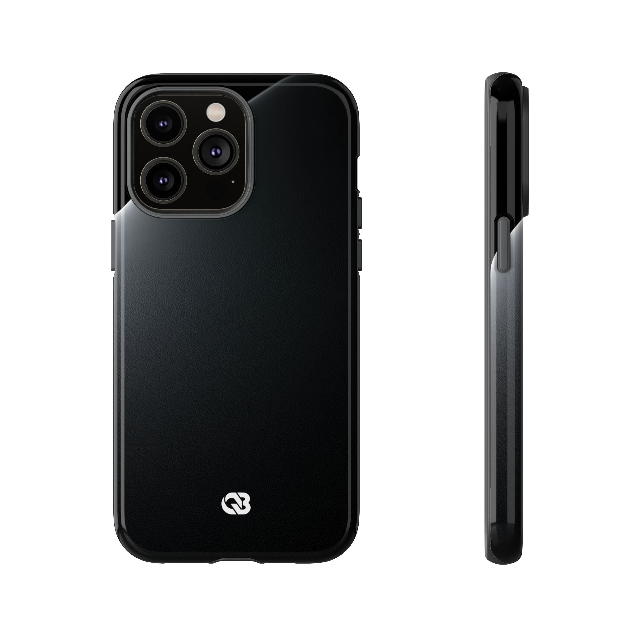Black Tough Phone Case for iPhone - Obsidian Lunar Arch
