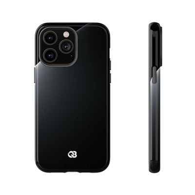Black Tough Phone Case for iPhone - Obsidian Lunar Arch