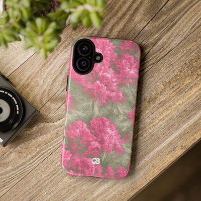 Digital Blossom · Tough Phone Case for iPhone · Pink