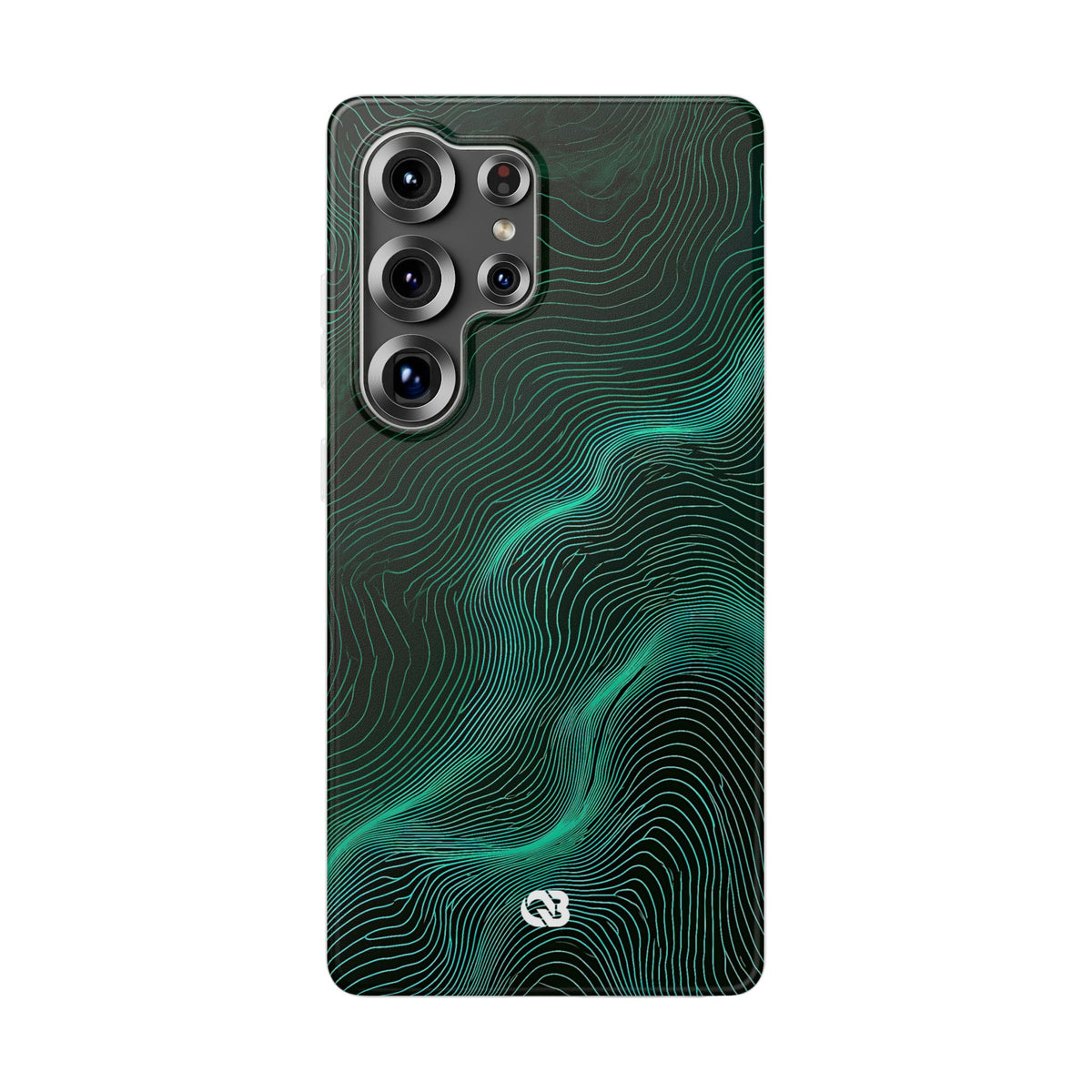 Emerald Topo Ridge · Lite Phone Case for Samsung · Green