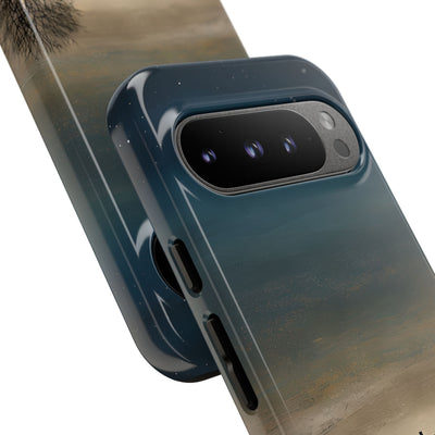 Midnight Cabin Glow · Tough Phone Case for Google Pixel