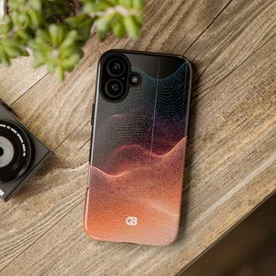 Spectral Elevation · Tough Phone Case for iPhone · Orange