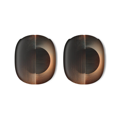 Amber Meridian · Hard Case for AirPods Max · Black