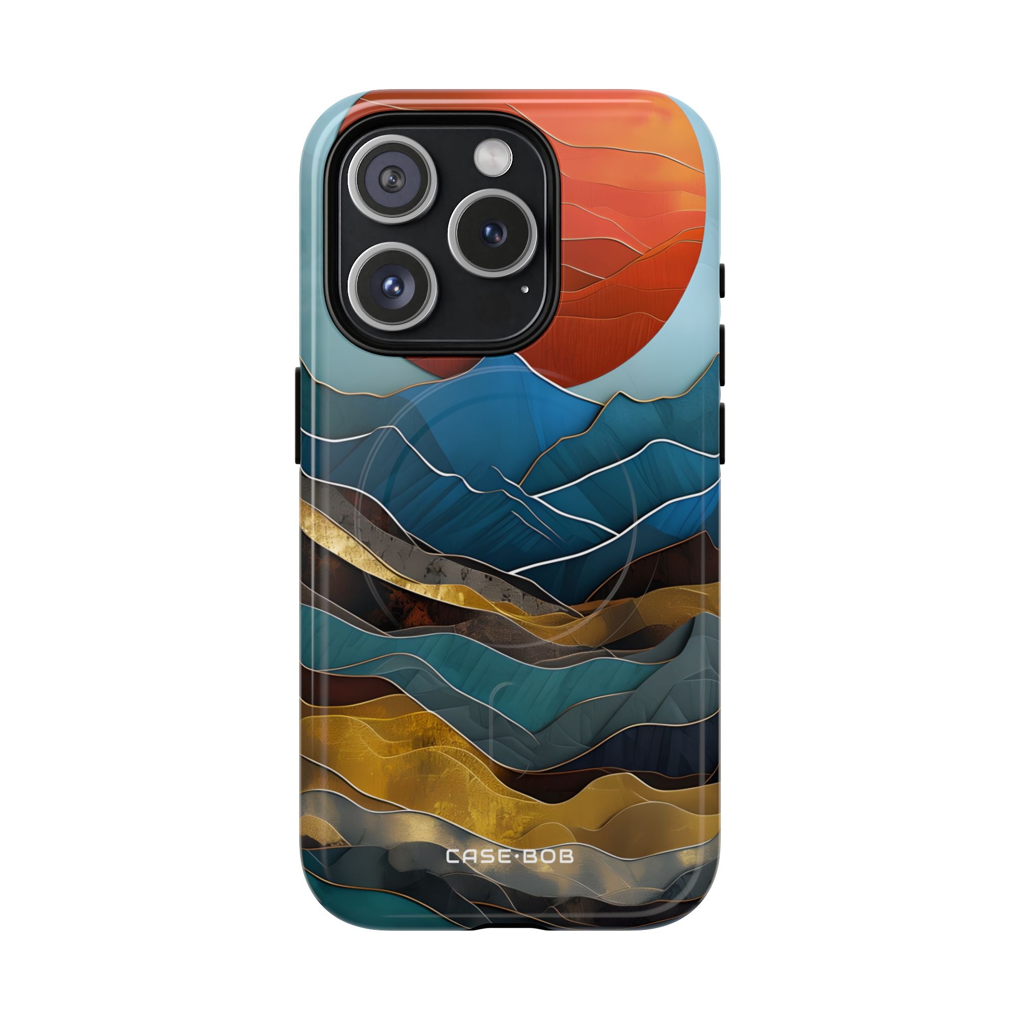 Solar Peak iPhone 15 Pro Case - Tough+