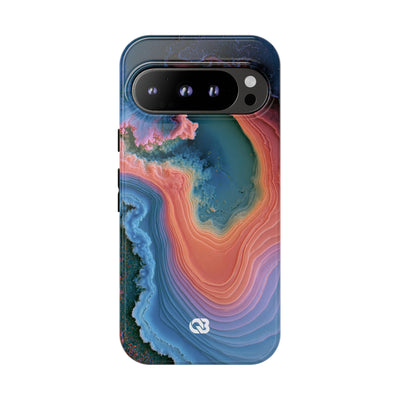 Luminous Resonance · Tough Phone Case for Pixel ·  Blue