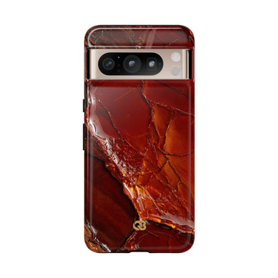 Amber Embrace · Tough Phone Case for Pixel ·  Brown