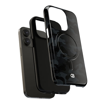 Blackout Urban Camo · Tough 2.0 Magnetic Phone Case for iPhone · Black
