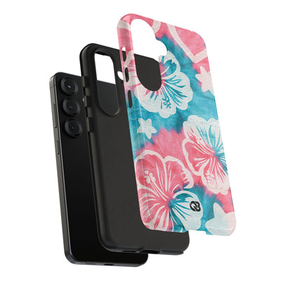 Tropical Hibiscus Bloom · Tough Phone Case for Samsung · Teal