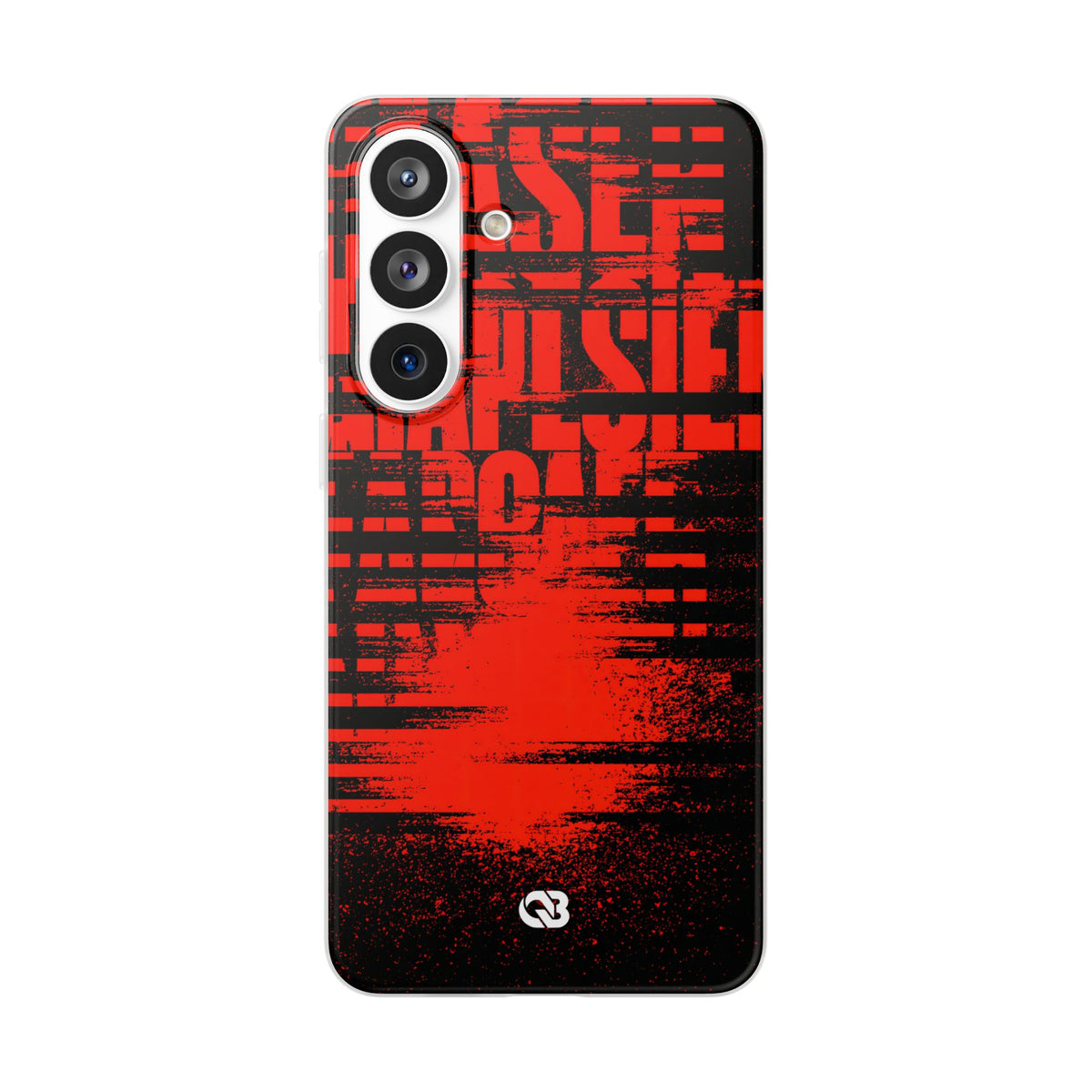 Crimson Redaction · Lite Phone Case for Samsung · Black