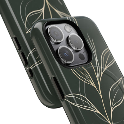 Green Tough 2.0 Magsafe Phone Case for iPhone - Deep Moss Willow