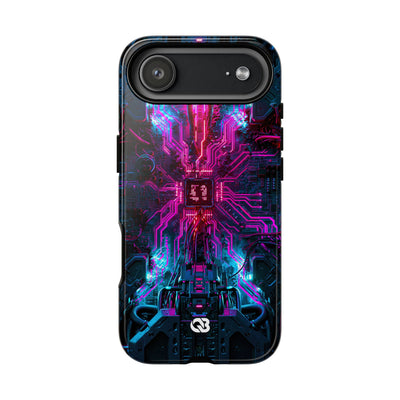 Neural Circuit Core · Tough Phone Case for iPhone · Black