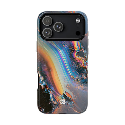 Prismatic Aura Flow · Tough 2.0 Magnetic Phone Case for iPhone · Blue