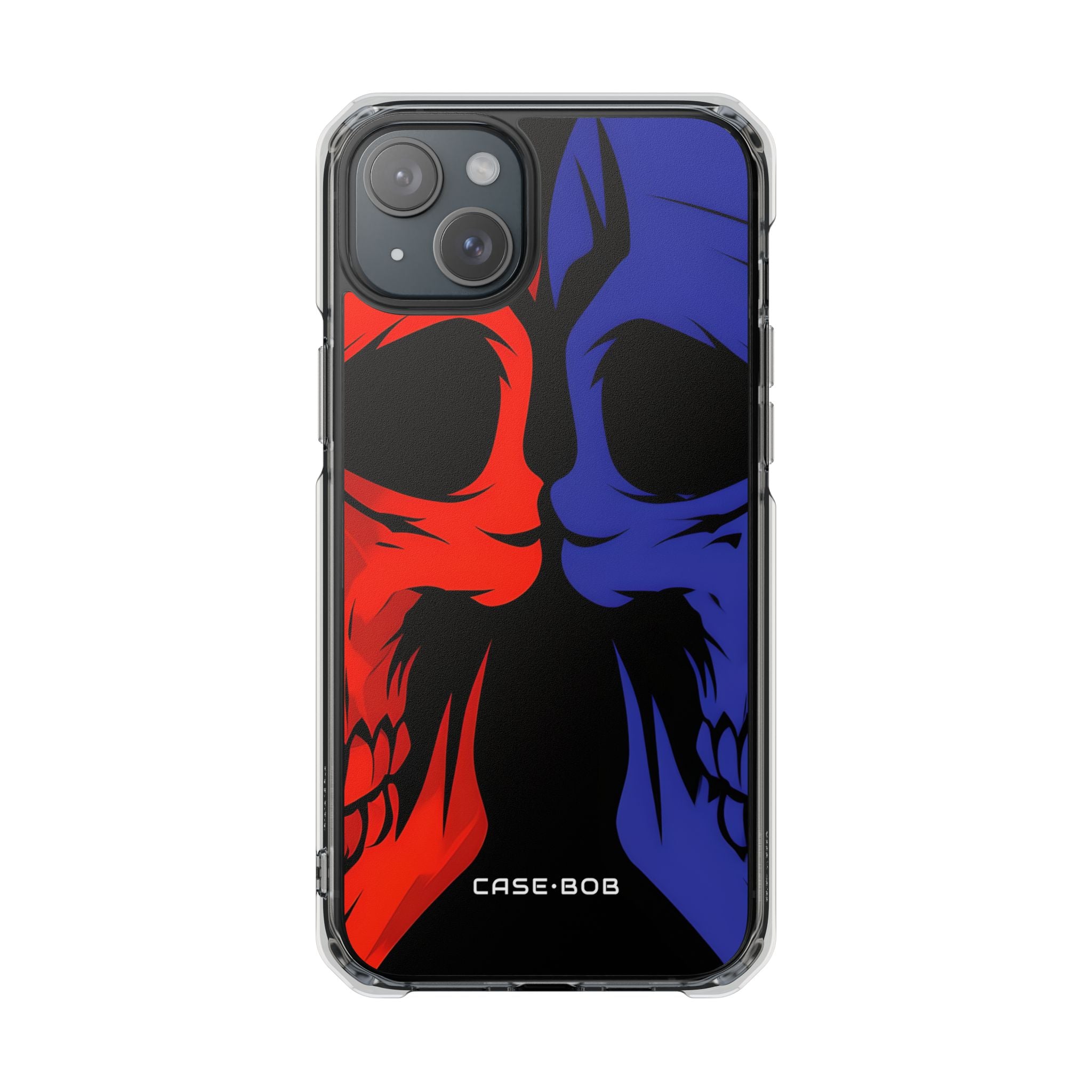 Skull Clash iPhone 15 Plus Case - Impact
