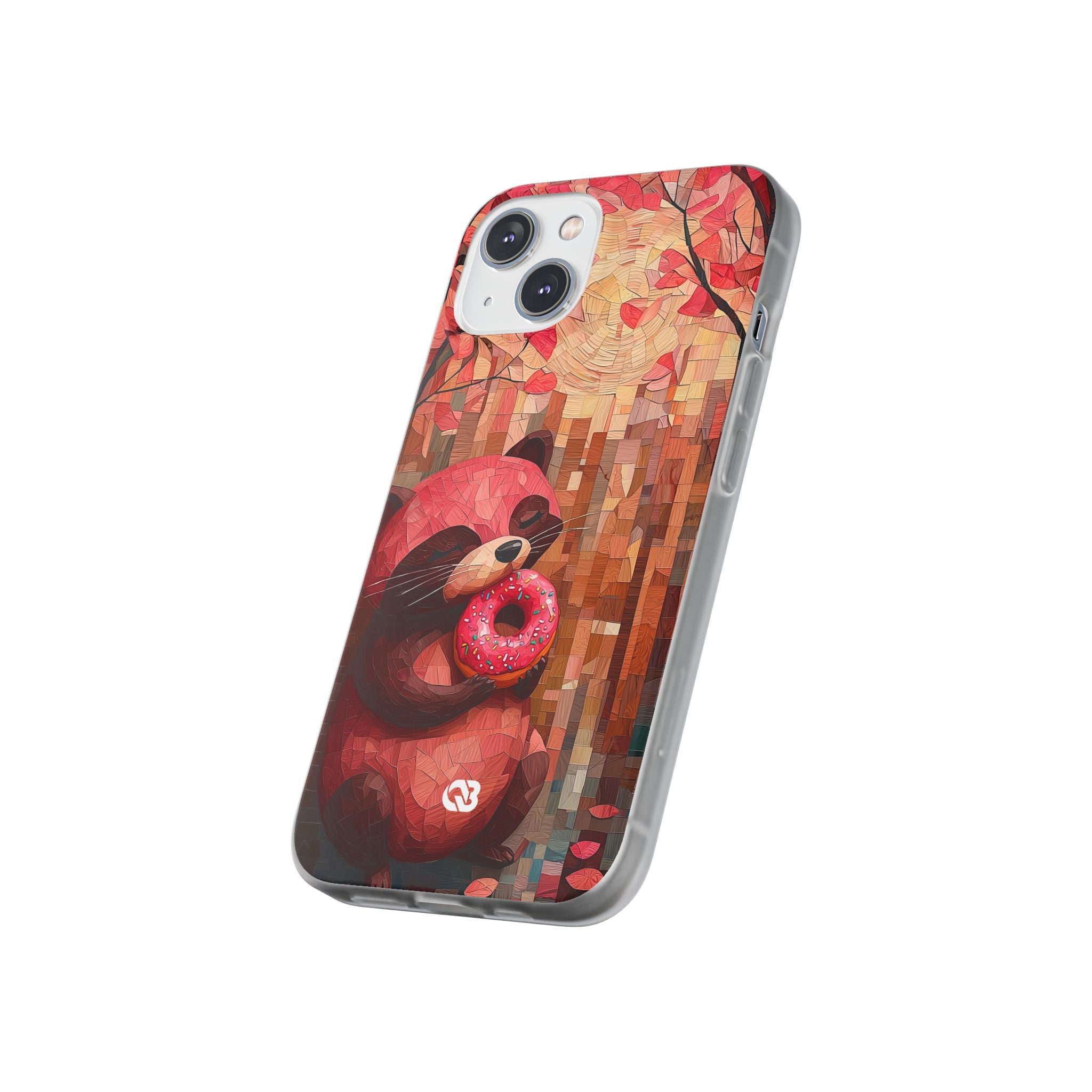 Crimson Donut Bandit · Soft Custodia per iPhone
