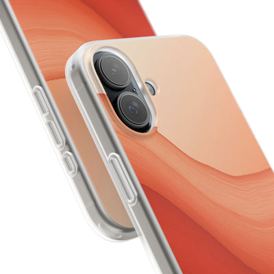 Terracotta Flow · Lite Phone Case for iPhone ·  Orange