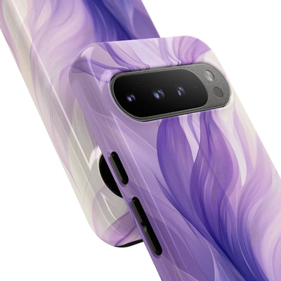 Amethyst Silk Waves · Tough Phone Case for Google Pixel