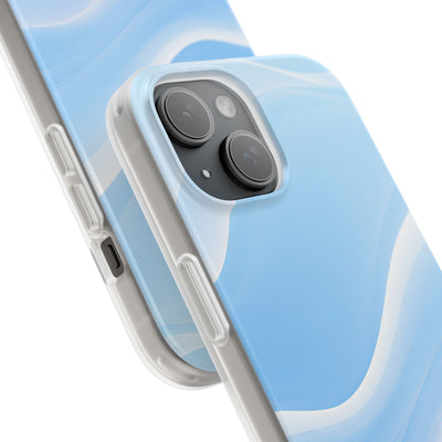 Glacial Contour Flow · Lite Phone Case for iPhone ·  Blue