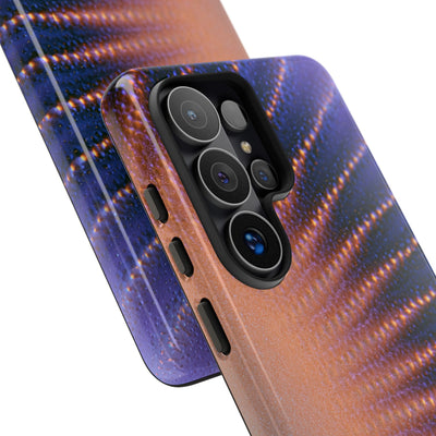 Luminous Aura Burst · Tough Phone Case for Samsung · Blue