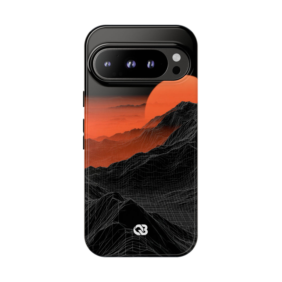 Solar Ridge Mesh · Tough Phone Case for Pixel ·  Black