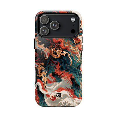 Imperial Shishi · Tough Phone Case for iPhone · Teal