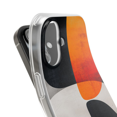 Burnt Amber Flow · Soft Phone Case for iPhone