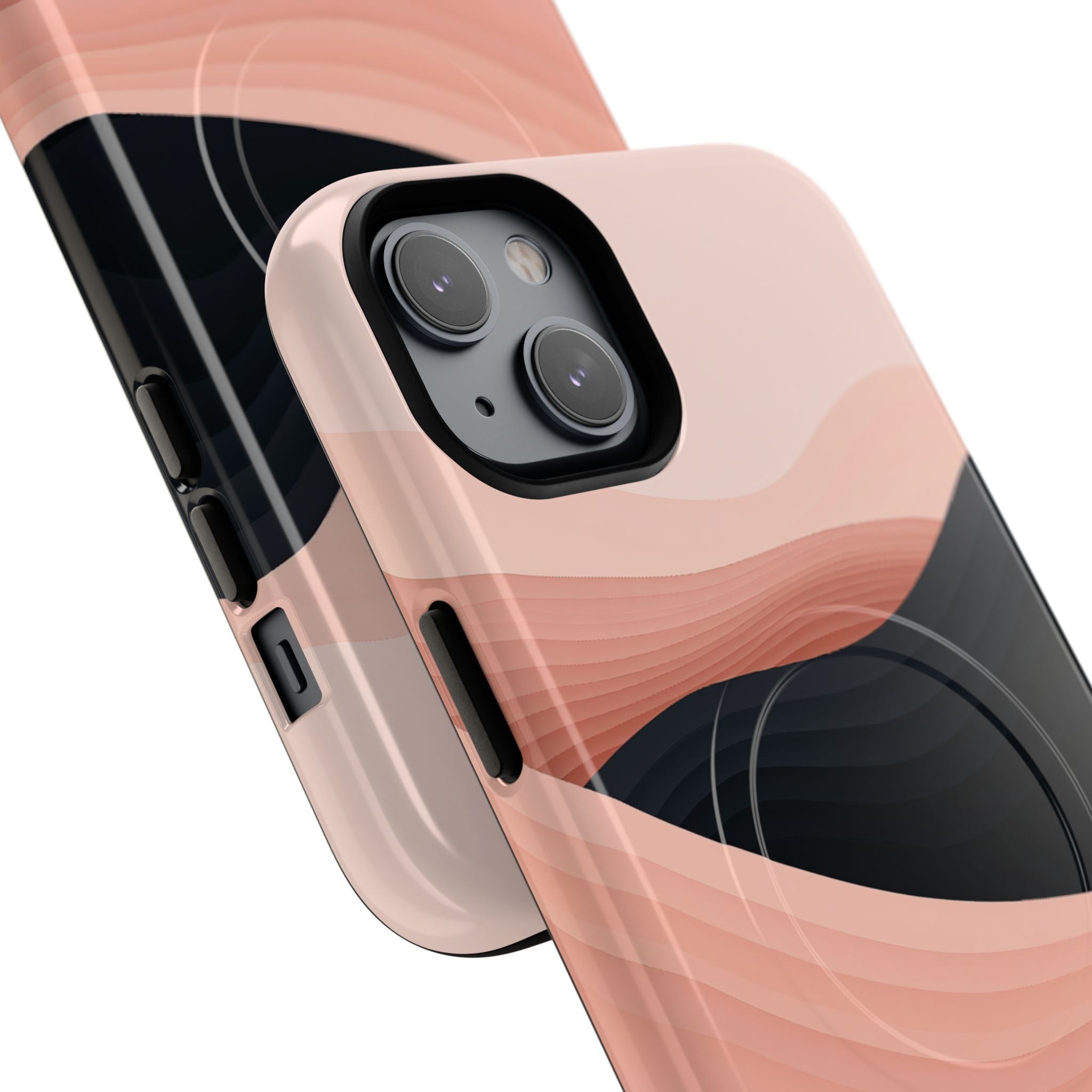 Pink Tough 2.0 Magsafe Phone Case for iPhone - Dune Shadow Layers