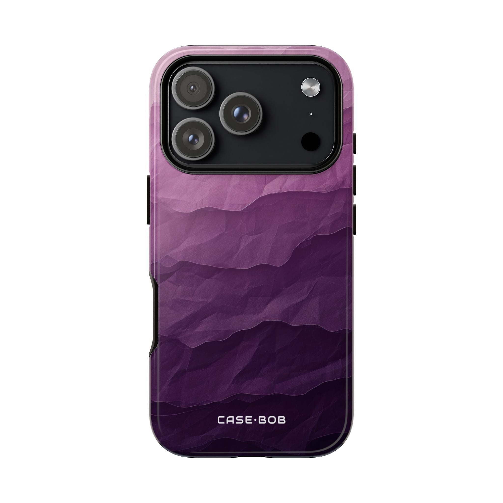 Purple Wave Layers iPhone 17 Pro Case - Tough - CASE•BOB