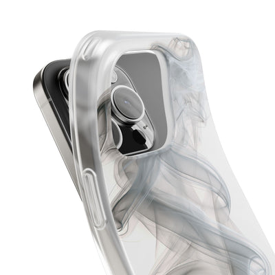 Vapor Noir · Lite Phone Case for iPhone ·  White
