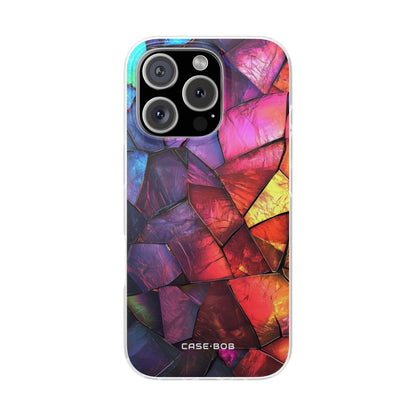 Cracked Prism iPhone 16 Pro Case - Soft