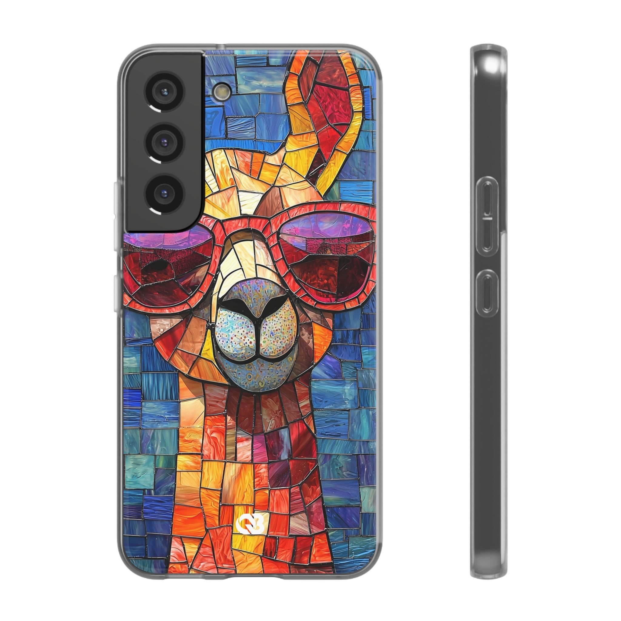 Prism Llama Shades · Soft Phone Case for Samsung