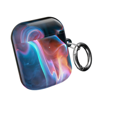 Neon Waveform · Hard Case for AirPods & AirPods Pro · Black