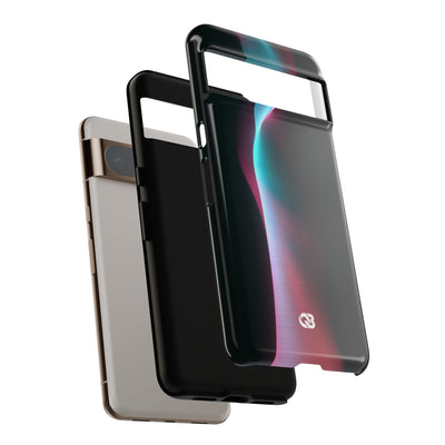 Neon Pixel Flow · Tough Phone Case for Pixel ·  Black