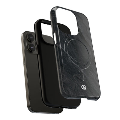 Dark Slate Strata · Tough 2.0 Magnetic Phone Case for iPhone · Black