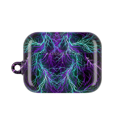 Electric Plasma Arbor · Hard Case for AirPods & AirPods Pro · Purple
