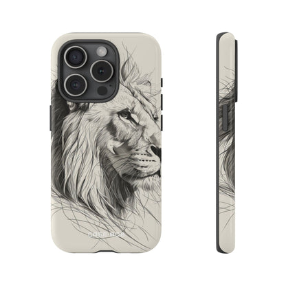 Lion Flow iPhone 15 Pro - Kova suojakotelo