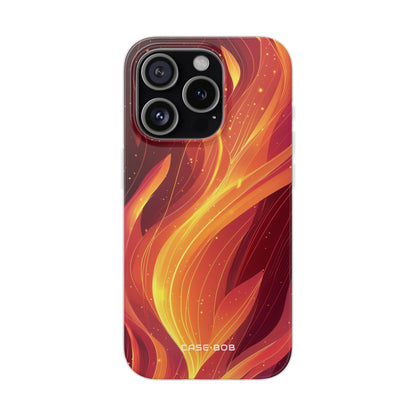 Flaming Flow iPhone 15 Pro hoesje - Soft
