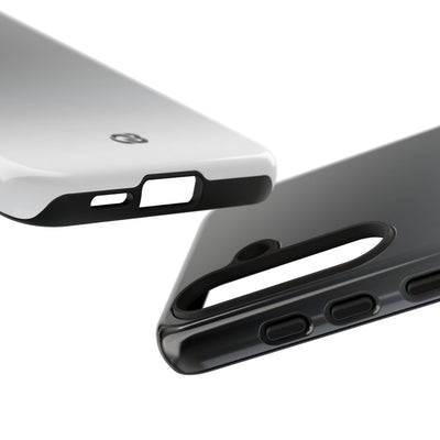 Noir Ombre Fade · Tough Phone Case for Samsung · Black