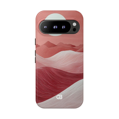Crimson Dune Horizon · Tough Phone Case for Google Pixel