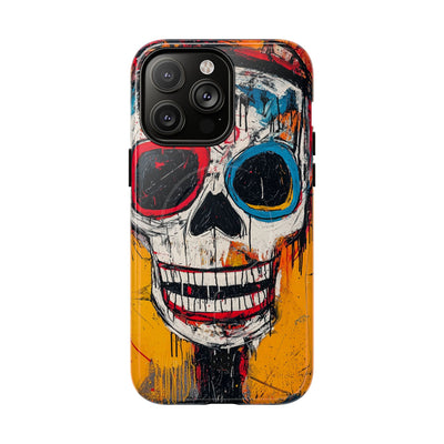 Vivid Graffiti Skull · Tough+ Handyhülle für iPhone · Magsafe