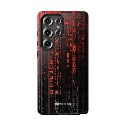 Crimson Glyphs Samsung S25 Ultra Case - Tough